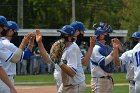 Baseball vs Babson NEWMAC Finals  Wheaton College vs Babson College play in the NEWMAC baseball championship finals. - (Photo by Keith Nordstrom) : Wheaton, baseball, NEWMAC, Babson